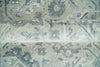 6x9 and 8x11 Beige and Gray Bamboo Silk and Wool Traditional Persian Antique Area Rug | TRDCP201