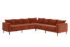 The Essential Corner Sectional (7 Seat) in Recycled Velvet