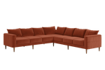 The Essential Corner Sectional (7 Seat) in Recycled Velvet