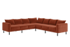 The Essential Corner Sectional (7 Seat) in Recycled Velvet