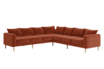The Essential Corner Sectional (7 Seat) in Recycled Velvet