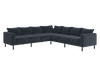 The Essential Corner Sectional (7 Seat) in Recycled Velvet