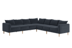 The Essential Corner Sectional (7 Seat) in Recycled Velvet