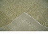 7.10x9.7 Traditional Ivory and Olive Antique Style Hand knotted Wool Area Rug, Kids, Living Room and Bedroom Rug
