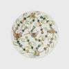 Butterfly and bees salad plates, set of four