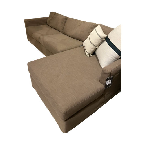 Hampton Antwerp Cafe 2-Piece Right Chaise Slipcover Sectional | shipping 6/22/2025