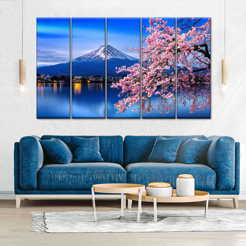 Sakura In Spring Wall Art