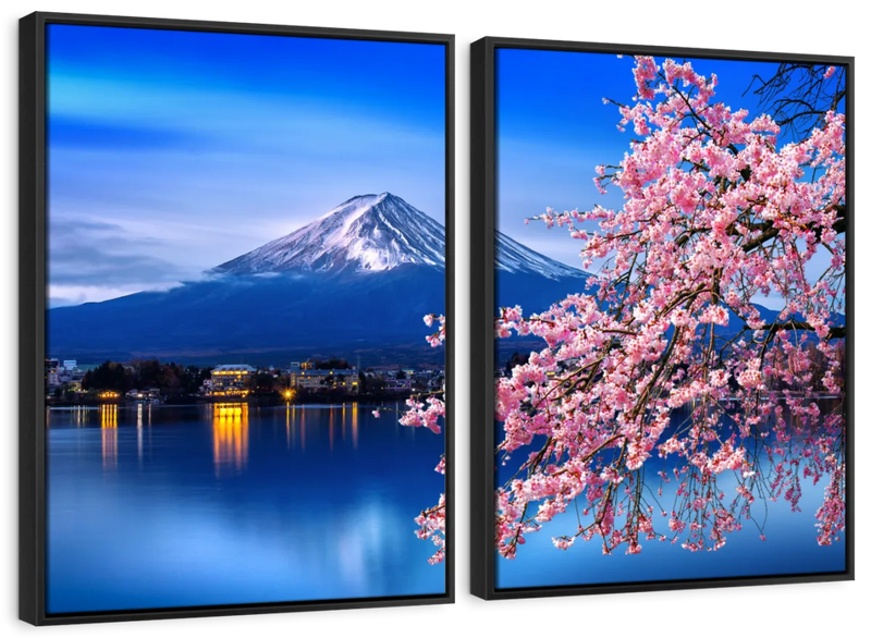 Sakura In Spring Wall Art