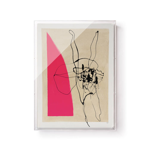 Wispy Pink Clay by Beau Jones