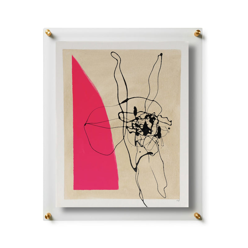 Wispy Pink Clay by Beau Jones