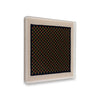 Framed Gucci Patterned G Squares Scarf Blue and Red in a 20x20x2 Shadowbox
