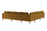 The Essential Corner Sectional (7 Seat) in Recycled Velvet