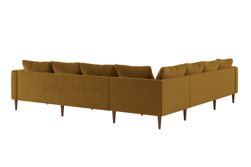 The Essential Corner Sectional (7 Seat) in Recycled Velvet