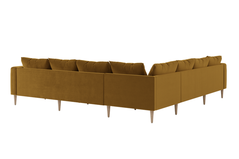 The Essential Corner Sectional (7 Seat) in Recycled Velvet