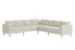 The Essential Corner Sectional (7 Seat) in Recycled Velvet