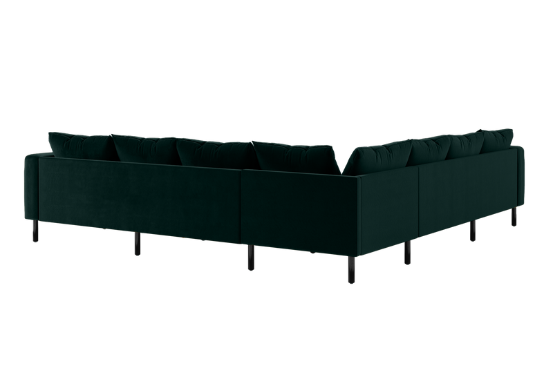 The Essential Corner Sectional (7 Seat) in Recycled Velvet