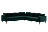 The Essential Corner Sectional (7 Seat) in Recycled Velvet