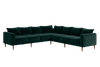 The Essential Corner Sectional (7 Seat) in Recycled Velvet