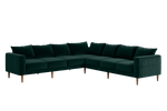 The Essential Corner Sectional (7 Seat) in Recycled Velvet