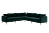 The Essential Corner Sectional (7 Seat) in Recycled Velvet