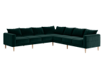 The Essential Corner Sectional (7 Seat) in Recycled Velvet