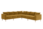 The Essential Corner Sectional (7 Seat) in Recycled Velvet