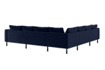 The Essential Corner Sectional (7 Seat) in Recycled Velvet