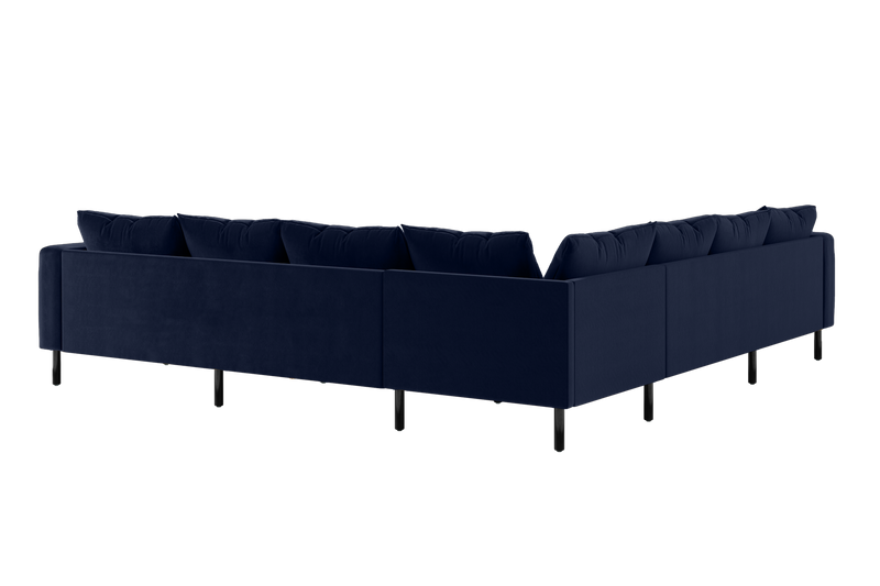The Essential Corner Sectional (7 Seat) in Recycled Velvet