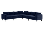 The Essential Corner Sectional (7 Seat) in Recycled Velvet