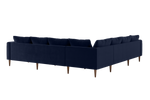 The Essential Corner Sectional (7 Seat) in Recycled Velvet