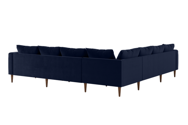 The Essential Corner Sectional (7 Seat) in Recycled Velvet