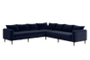 The Essential Corner Sectional (7 Seat) in Recycled Velvet