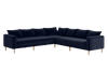 The Essential Corner Sectional (7 Seat) in Recycled Velvet