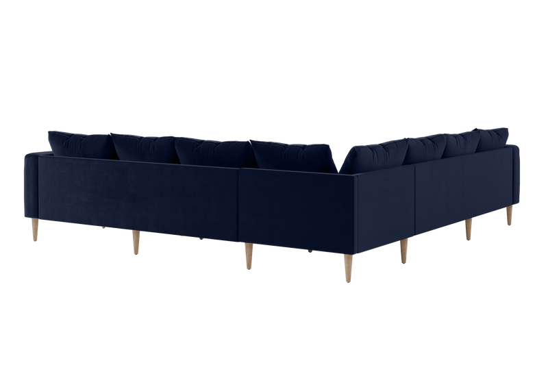 The Essential Corner Sectional (7 Seat) in Recycled Velvet