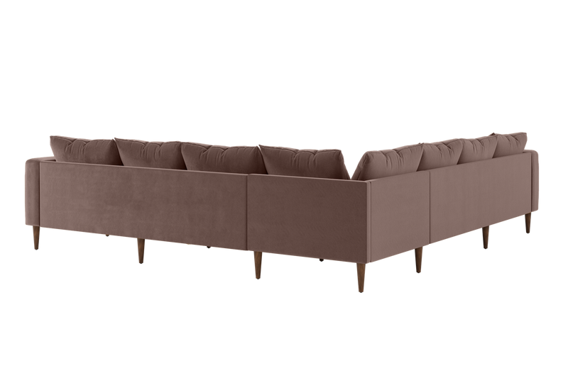 The Essential Corner Sectional (7 Seat) in Recycled Velvet