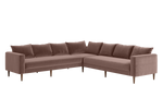 The Essential Corner Sectional (7 Seat) in Recycled Velvet