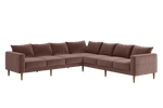 The Essential Corner Sectional (7 Seat) in Recycled Velvet