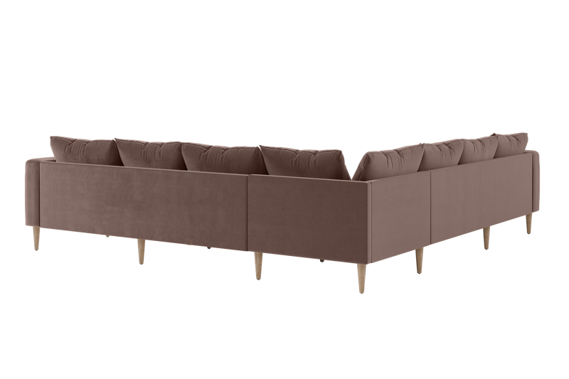 The Essential Corner Sectional (7 Seat) in Recycled Velvet