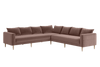 The Essential Corner Sectional (7 Seat) in Recycled Velvet