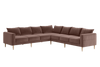 The Essential Corner Sectional (7 Seat) in Recycled Velvet