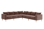 The Essential Corner Sectional (7 Seat) in Recycled Velvet