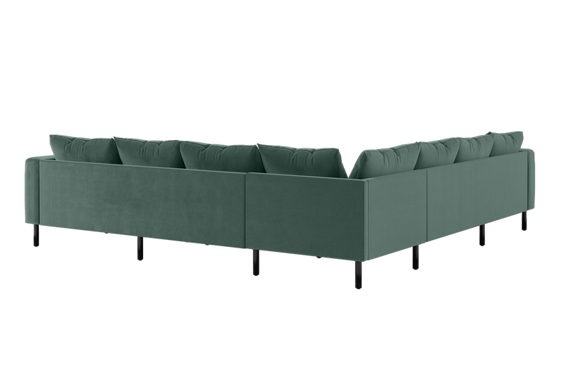 The Essential Corner Sectional (7 Seat) in Recycled Velvet