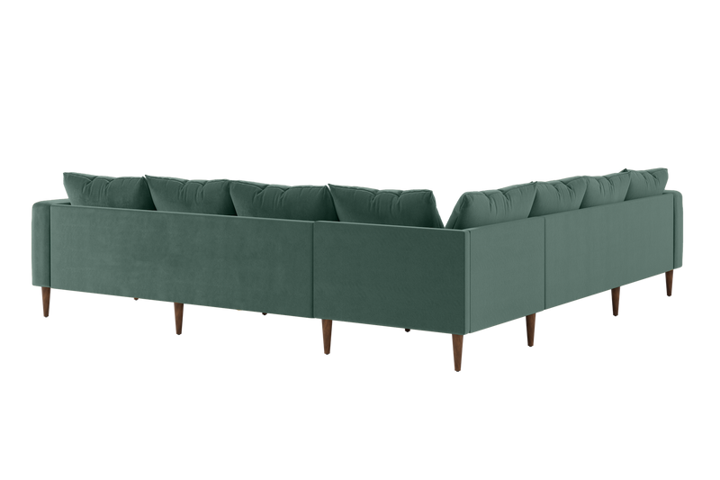The Essential Corner Sectional (7 Seat) in Recycled Velvet