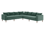 The Essential Corner Sectional (7 Seat) in Recycled Velvet