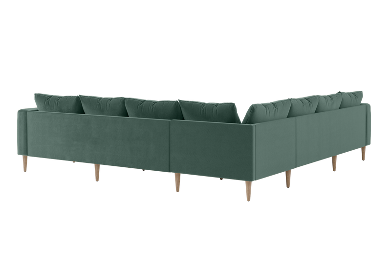The Essential Corner Sectional (7 Seat) in Recycled Velvet