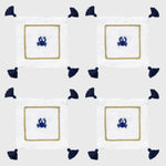 Crab cocktail napkins