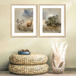 Vintage Stag Wall Art