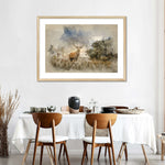 Vintage Stag Wall Art