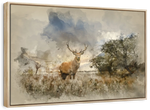 Vintage Stag Wall Art
