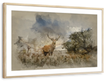 Vintage Stag Wall Art